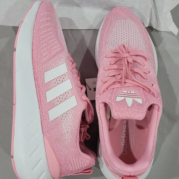 adidas SWIFT RUN 22 W Pink Womens Shoes - Picture 2 of 4